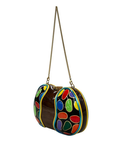 Rocio ハンドバッグ アカシア木製 レディース ロシオ