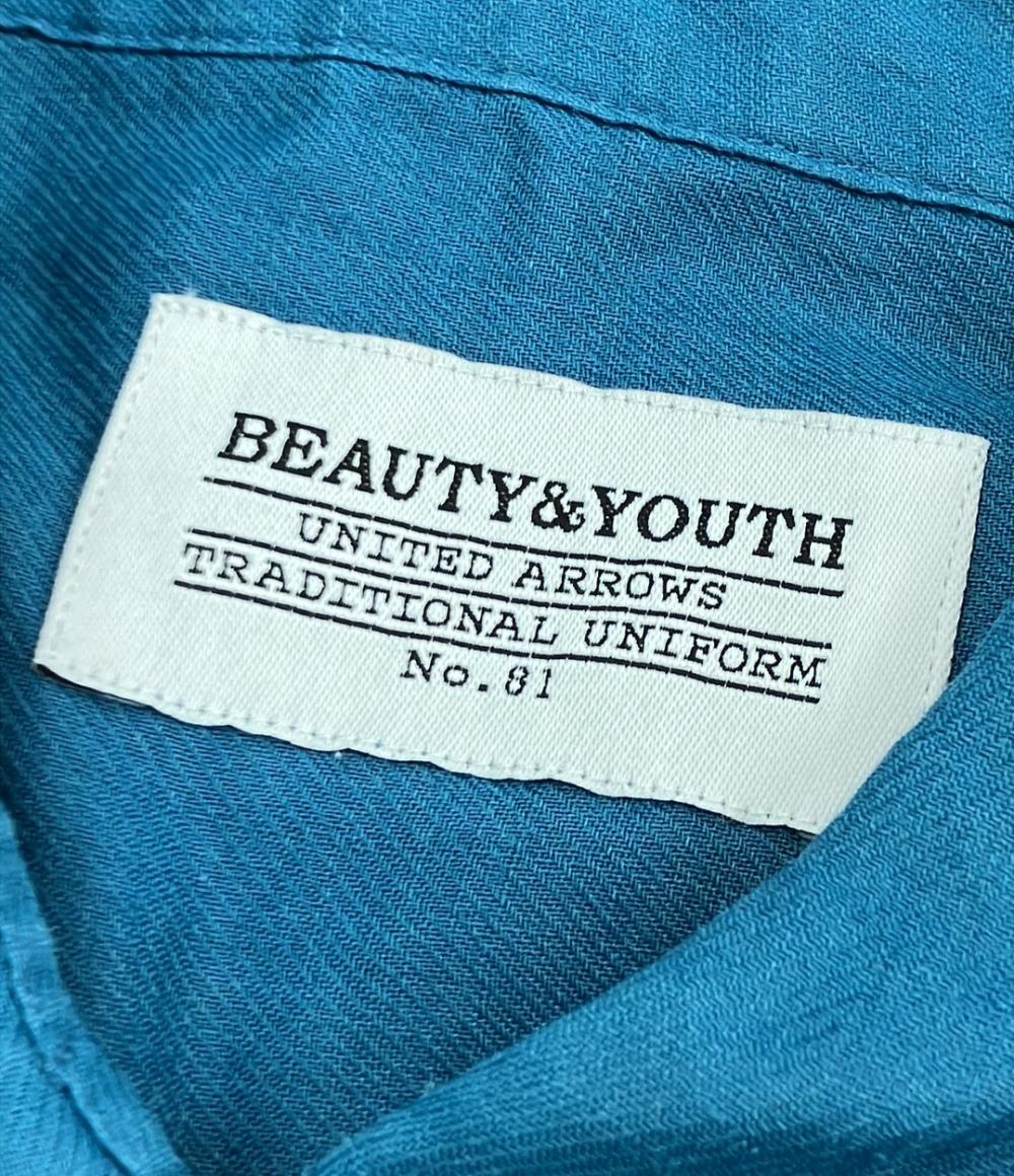 ビューティ&ユース 長袖シャツ 麻レギュラーシャツ 1611-151-2271 レディース (F) BEAUTY&YOUTH