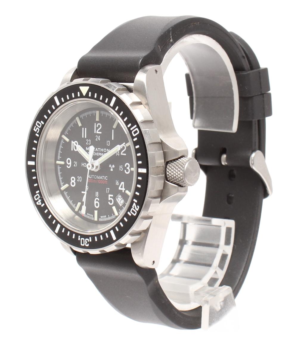 MARATHON 腕時計 GSAR Automatic Divers 300M 自動巻き ブラック 
