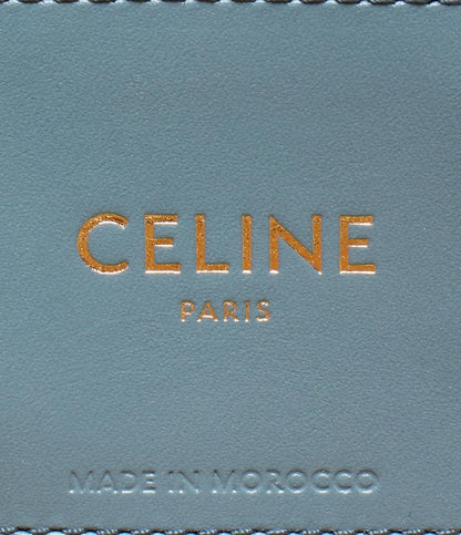 美品 セリーヌ 2way かごバッグ トートバッグ ショルダーバッグ 肩掛け ラフィア カーフスキン クラシック パニエ ティーン トリオンフ レディース