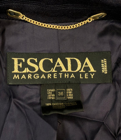ESCADA ダブルジャケット カシミヤ100% レディース SIZE 36 (S) エスカーダ