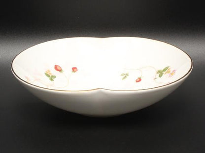 美品 WEDGWOOD マリアージュボウル 皿 20cm ワイルドストロベリー ウエッジウッド
