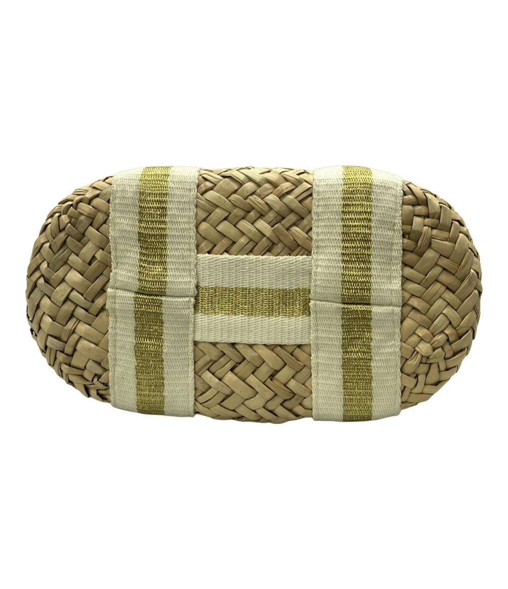 美品 ニコアンド かごバッグハンドバッグ レディース niko and...