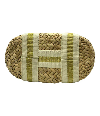 美品 ニコアンド かごバッグハンドバッグ レディース niko and...