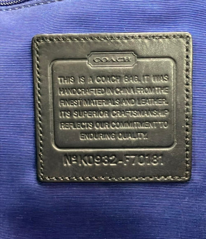 コーチ ブリーフケース ショルダーバッグ 2WAY キャンバス ミニシグネチャー F70181 レディース COACH