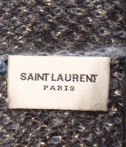 美品 SAINT LAURENT ニット帽 レディース SIZE M サンローラン