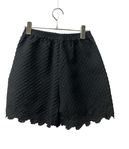 CECILIE BAHNSEN ショートパンツ ジャカード 花模様 フェミニン 1577-343-9068 レディース SIZE 8 (M) セシリー バンセン