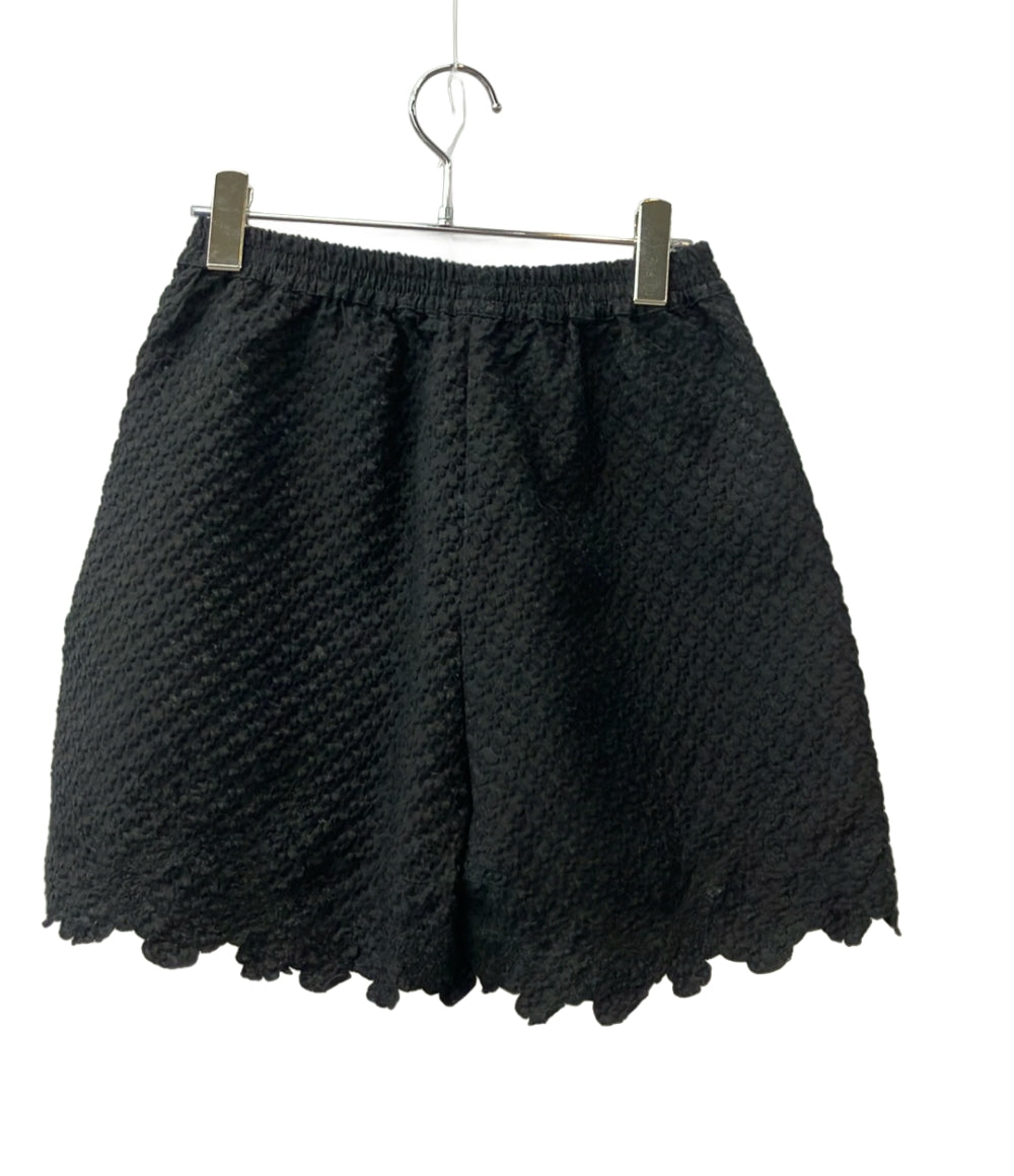 CECILIE BAHNSEN ショートパンツ ジャカード 花模様 フェミニン 1577-343-9068 レディース SIZE 8 (M) セシリー バンセン