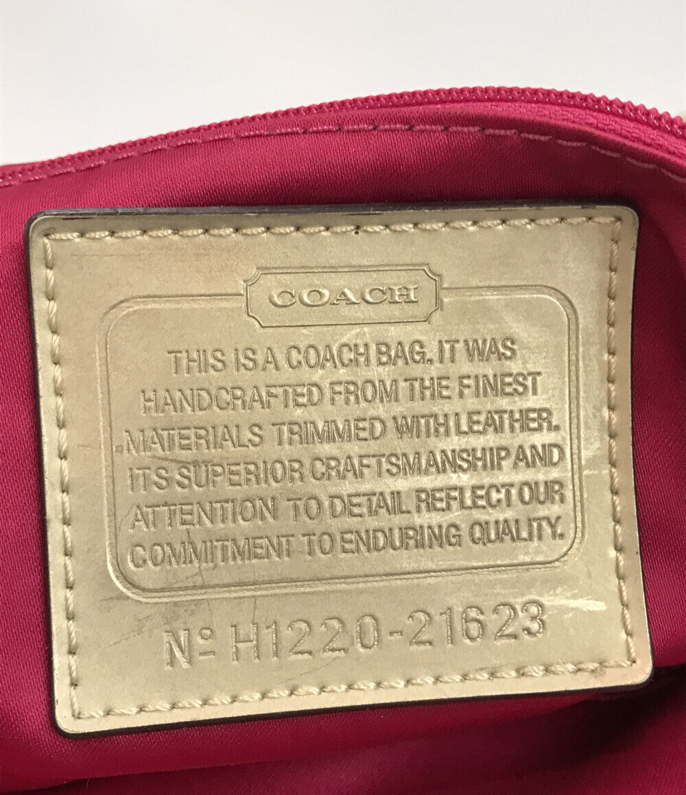 コーチ  2way ハンドバッグ ショルダーバッグ 肩掛け 斜め掛け  シグネチャー   21623 レディース   COACH