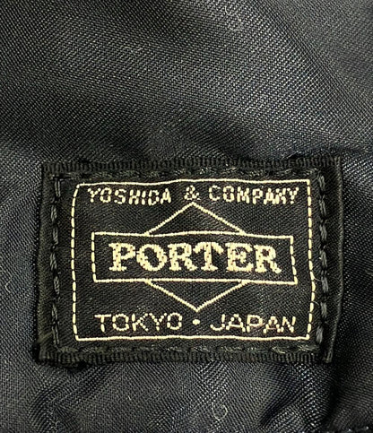 美品 PORTER 2way ショルダーバッグ 斜め掛け ポーチ タンカー メンズ ポーター