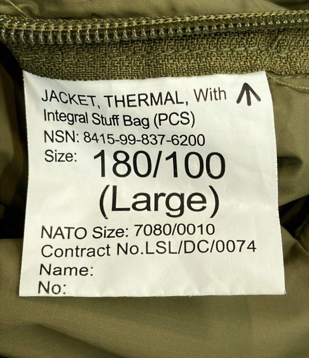 ｲｷﾞﾘｽ軍 PCSサーマルジャケット メンズ SIZE L