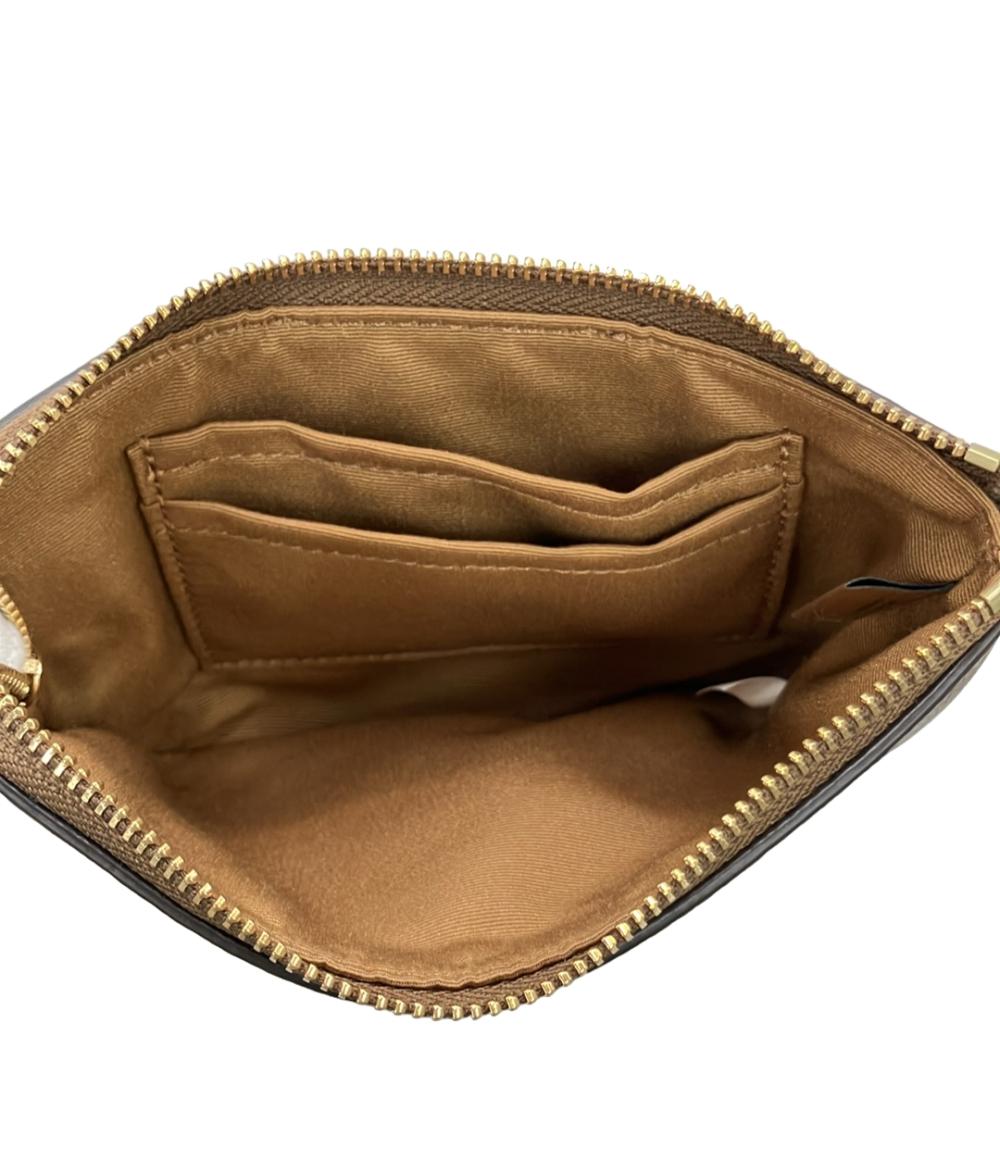 美品 COACH ポーチ シグネチャー 58035 レディース コーチ