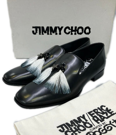 美品 Jimmy Choo ローファー タッセル × POGGY × ERIC HAZE メンズ SIZE 44 ジミーチュウ