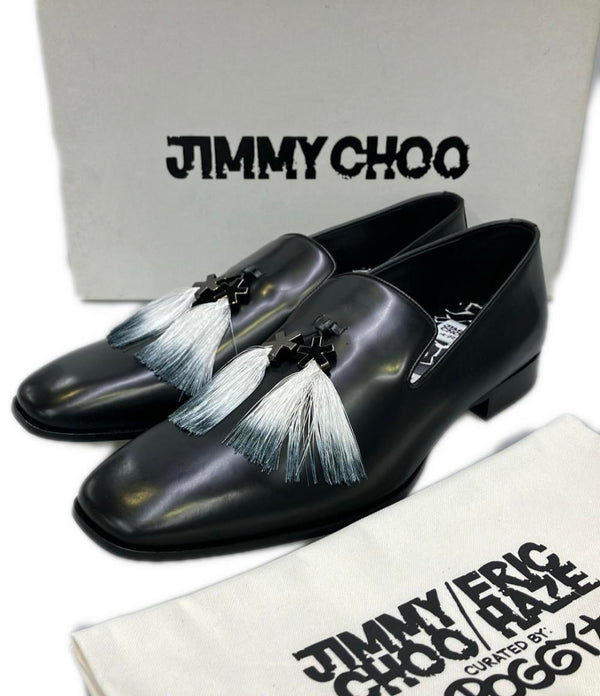 美品 Jimmy Choo ローファー タッセル × POGGY × ERIC HAZE メンズ