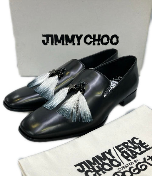 美品 Jimmy Choo ローファー タッセル × POGGY × ERIC HAZE メンズ