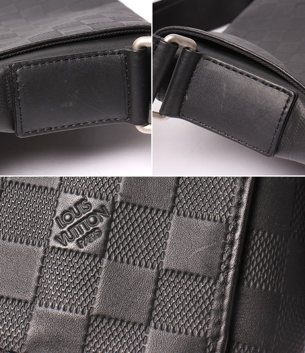 LOUIS VUITTON ショルダーバッグ  斜め掛け ディストリクトPM ダミエ アンフィニ N41033 メンズ ルイ・ヴィトン