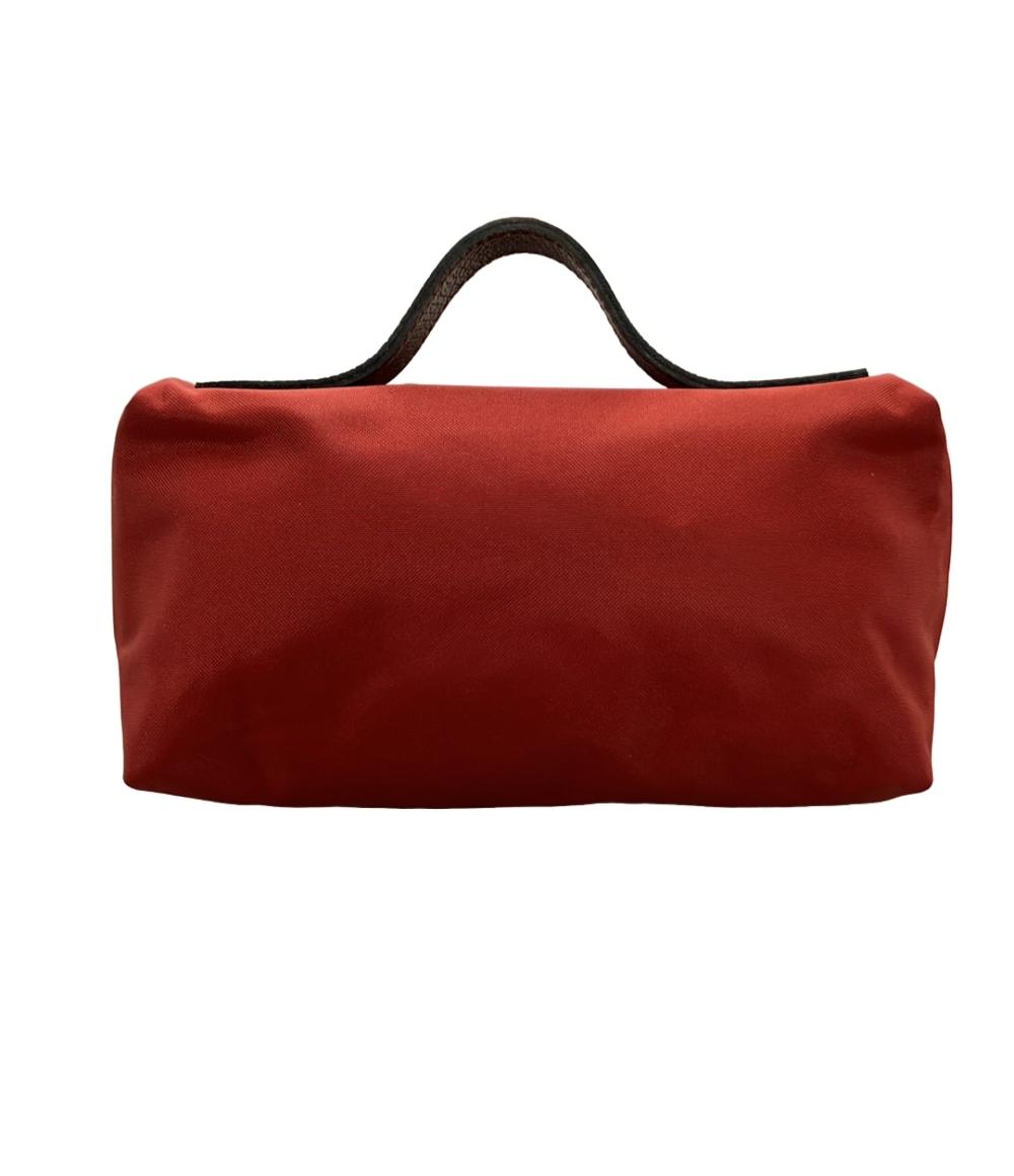 美品 Longchamp ハンドバッグ ポーチ レディース ロンシャン