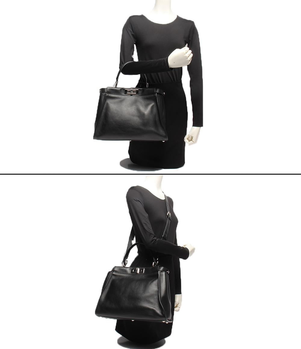 フェンディ 2wayハンドバッグ ショルダーバッグ モンスターアイ 斜め掛け ピーカブーミディアム レディース FENDI