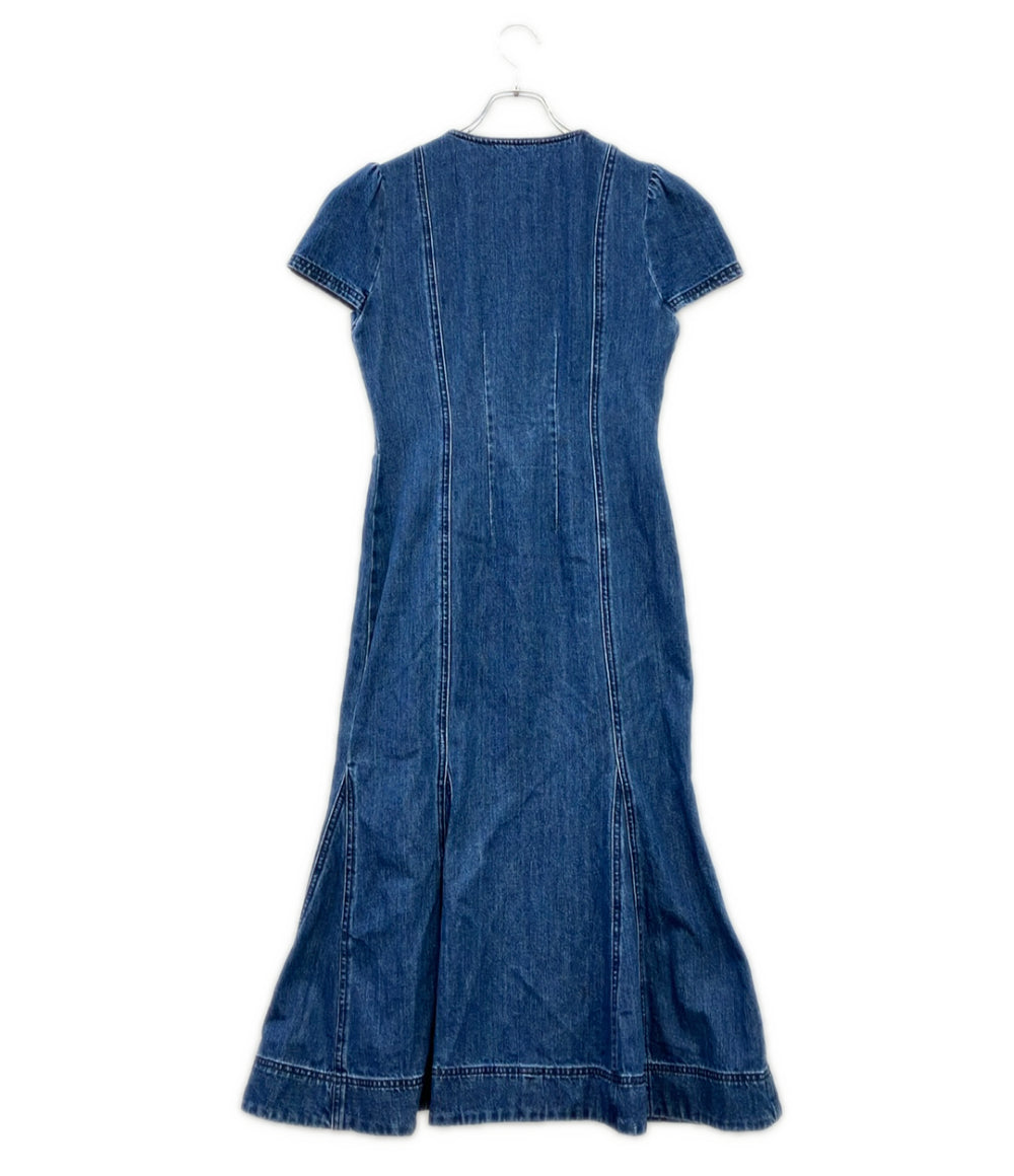 美品 CELFORD 半袖 デニムワンピース レディース SIZE 36 セルフォード