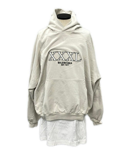バレンシアガ レイヤードパーカー メンズ SIZE 2 (M) BALENCIAGA