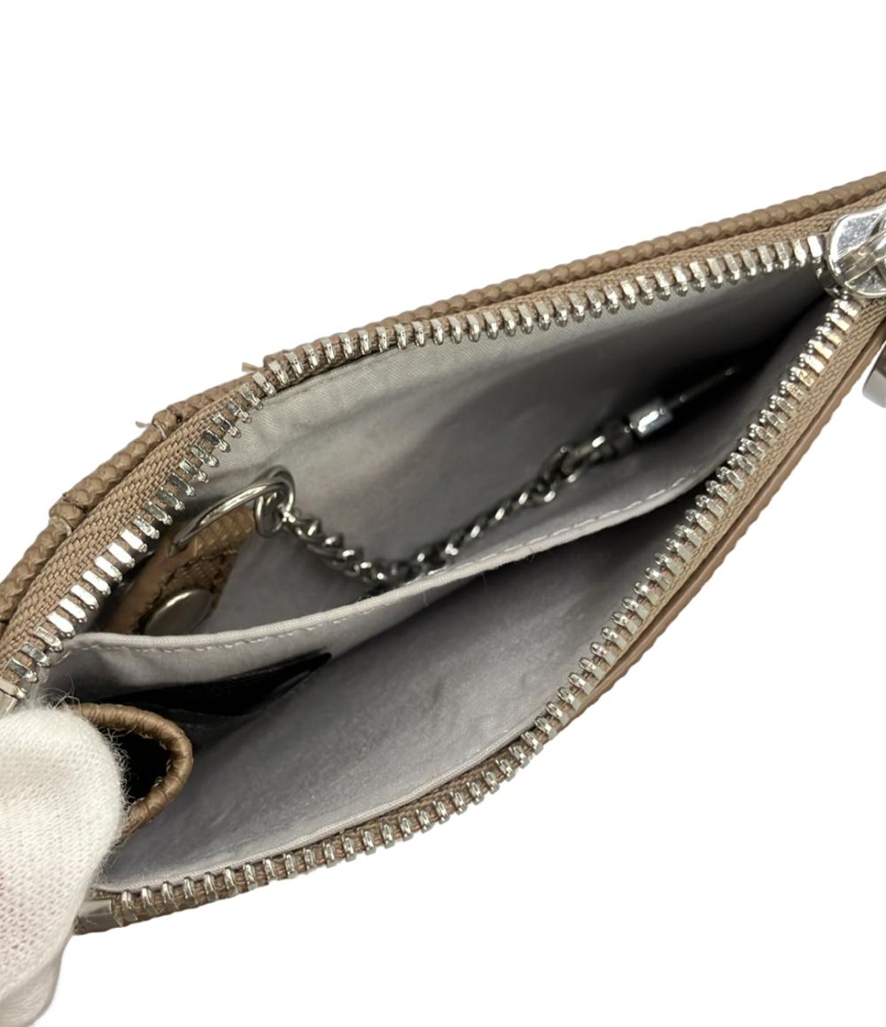 LACOSTE コインケース パスケース カラビナ付き レディース ラコステ