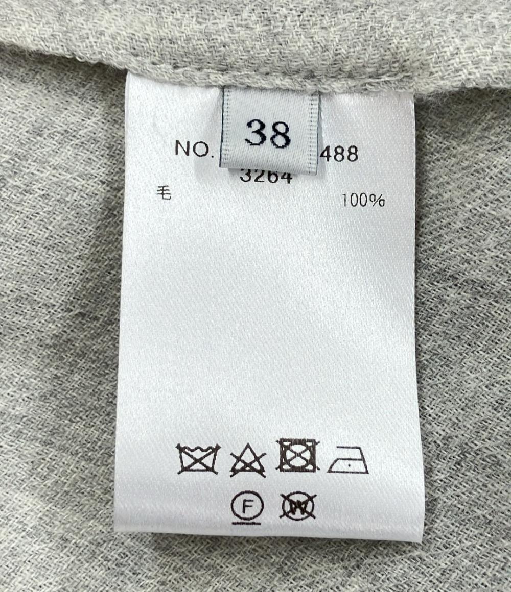 エブール 長袖ワンピース バンドカラー フロートビエラボウタイ レディース SIZE 38 (M) ebure