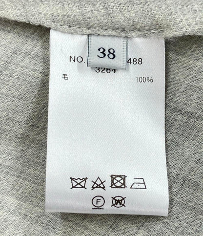 エブール 長袖ワンピース バンドカラー フロートビエラボウタイ レディース SIZE 38 (M) ebure