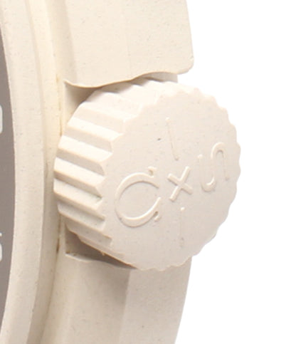 美品 Swatch OMEGA 腕時計 MISSION ON EARTH – DESERT クオーツ グレージュ レディース メンズ スウォッチ オメガ