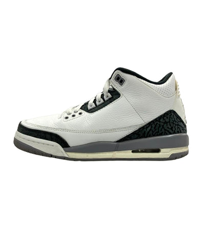 ナイキ ミドルカットスニーカー AIR JORDAN 3 RETRO GS DM0967-106 レディース SIZE 24.5 (L) NIKE