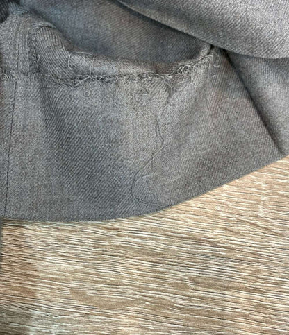 AURALEE スラックスパンツ 25AW ジップアップ SUPER LIGHT WOOL TWO-TUCK SLACKS A25AP020S メンズ SIZE 4 (M-L) オーラリー