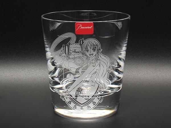 美品 Baccarat グラス タンブラー ワンピースコラボ ナミ ONE PIECE バカラ