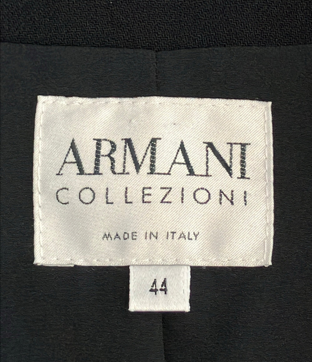 ARMANI COLLEZIONI ノーカラージャケット レディース SIZE 44 (L) アルマーニコレッツォーニ