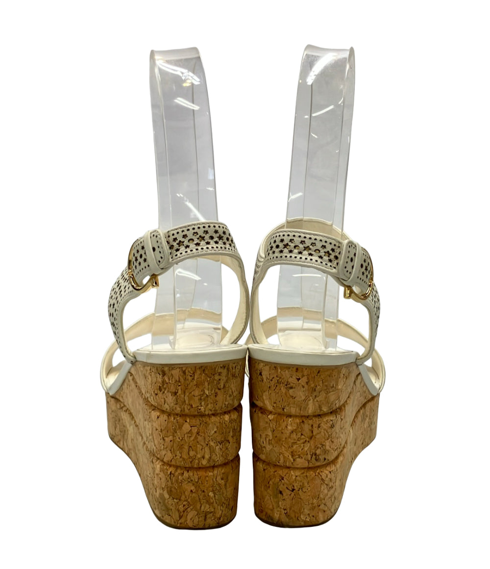 Salvatore Ferragamo オープントゥサンダル ウェッジソール ガンチーニ YW 09969 レディース SIZE 6.5 サルヴァトーレフェラガモ