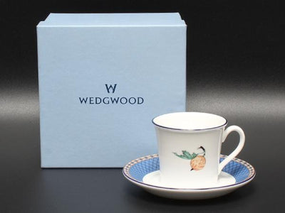 美品 ウエッジウッド デミタスカップ＆ソーサー フルーツシンフォニー WEDGWOOD