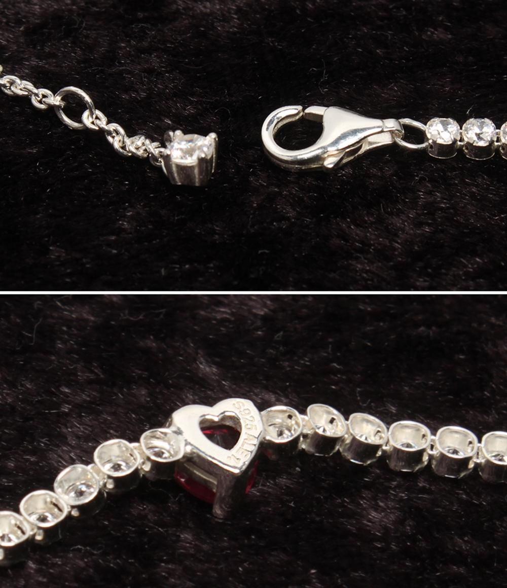 PANDORA ブレスレット ピアス SV925 ハートモチーフ 2点セット