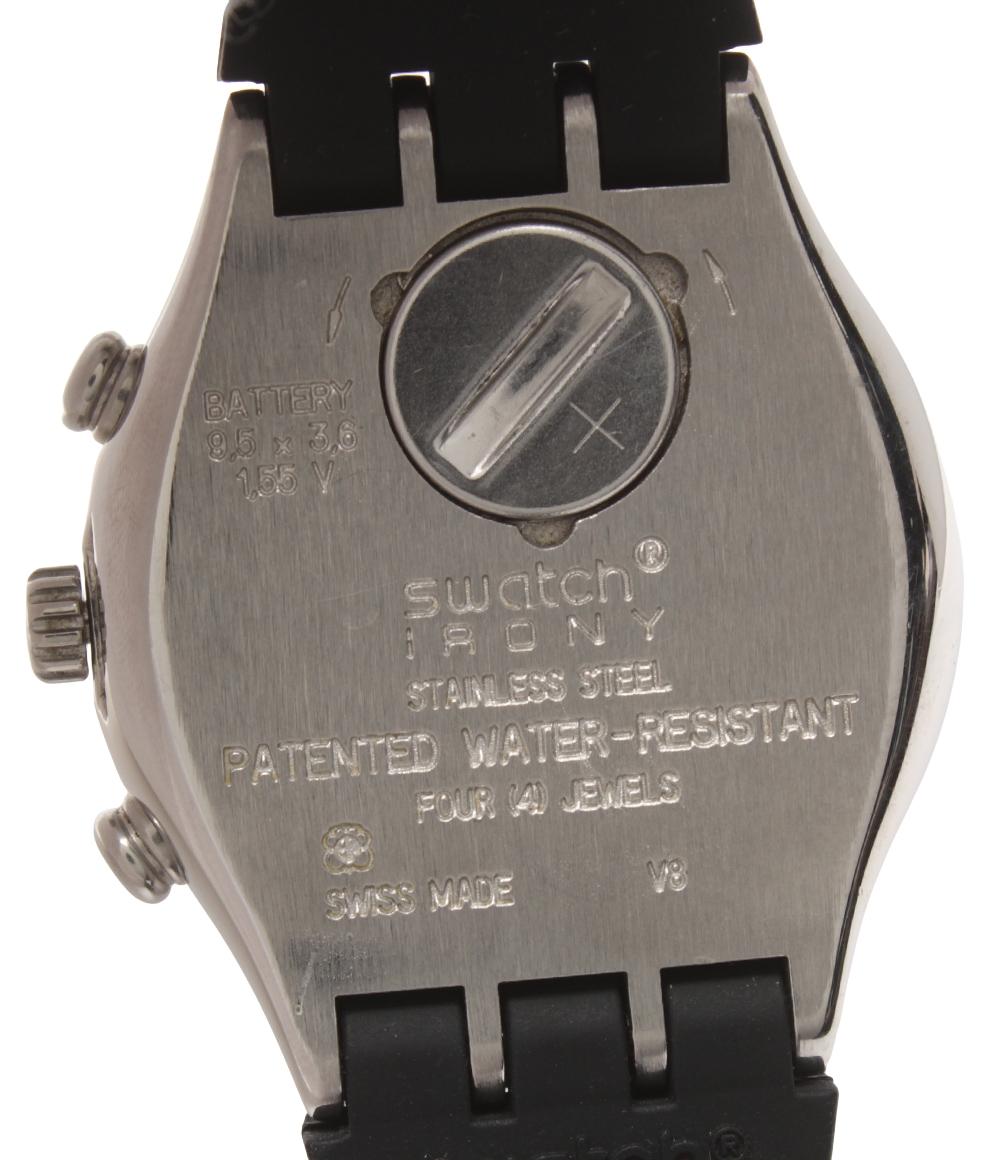 スウォッチ 腕時計 IRONY クオーツ ホワイト メンズ Swatch