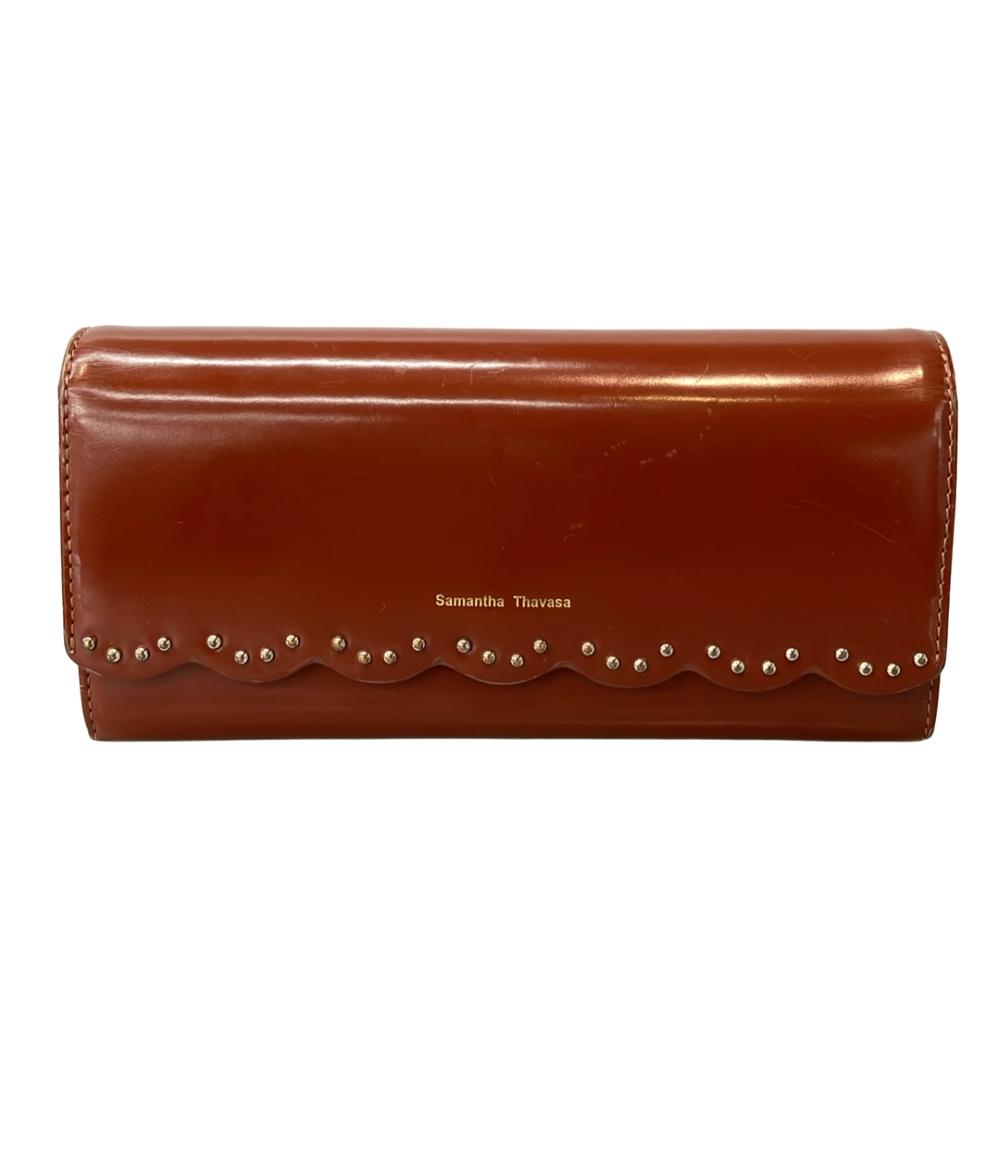 美品 サマンサタバサ 二つ折り長財布 レディース Samantha Thavasa