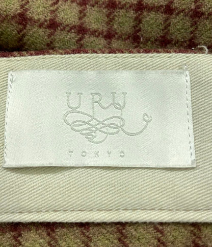 ウル スラックス MARINE PANTS チェック柄 メンズ SIZE 2 (M) URU
