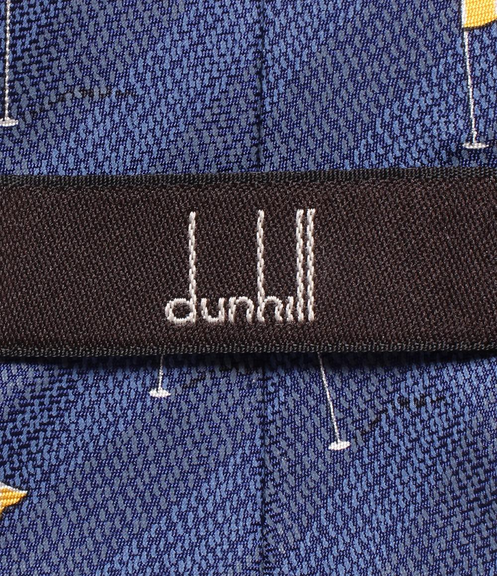 美品 ダンヒル ネクタイ シルク100％ メンズ Dunhill