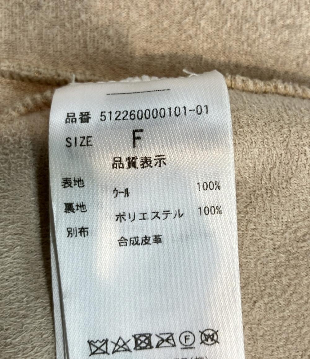 エレンディーク ノーカラーコート レディース SIZE F ELENDEEK