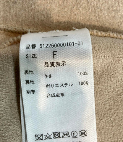 エレンディーク ノーカラーコート レディース SIZE F ELENDEEK