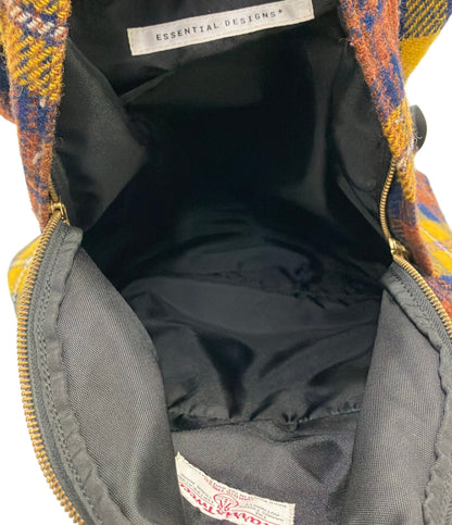 PORTER HARRIS TWEED リュック デイパック チェック柄 メンズ ポーター ハリスツイード