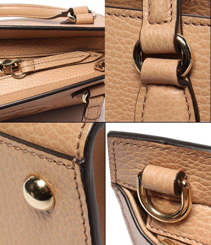 美品 GUCCI 2wayショルダーバッグ ハンドバッグ 斜め掛け インターロッキング ソーホー 607722 213317 レディース グッチ