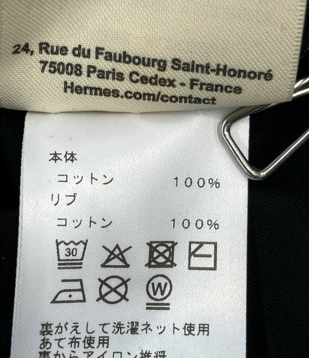 HERMES カルトゥッシュ カットソー H6E4620DC レディース SIZE 36 (S) エルメス