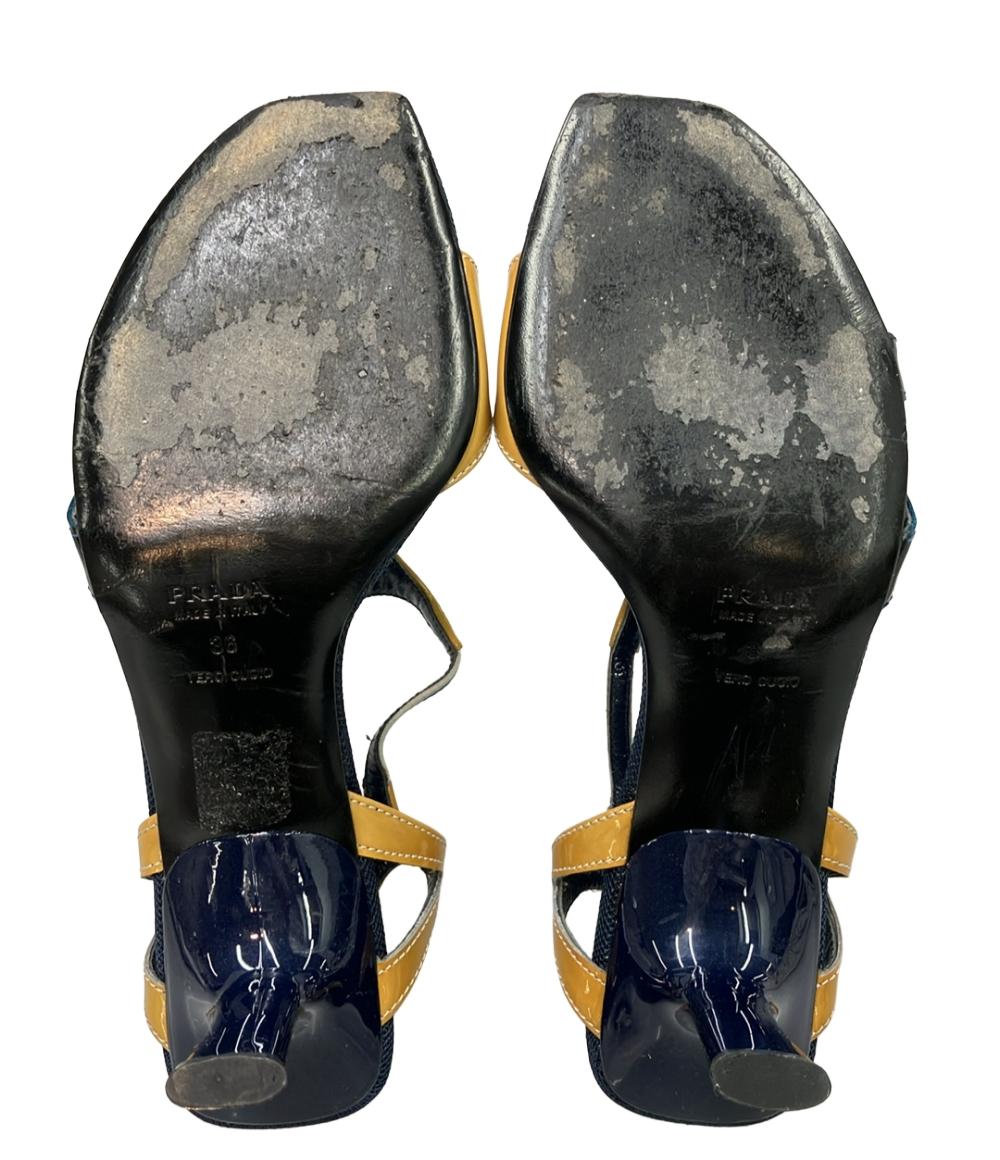 PRADA バックストラップサンダル レディース SIZE 36 (23cm) プラダ