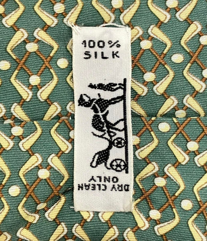 HERMES ネクタイ シルク 100% メンズ エルメス