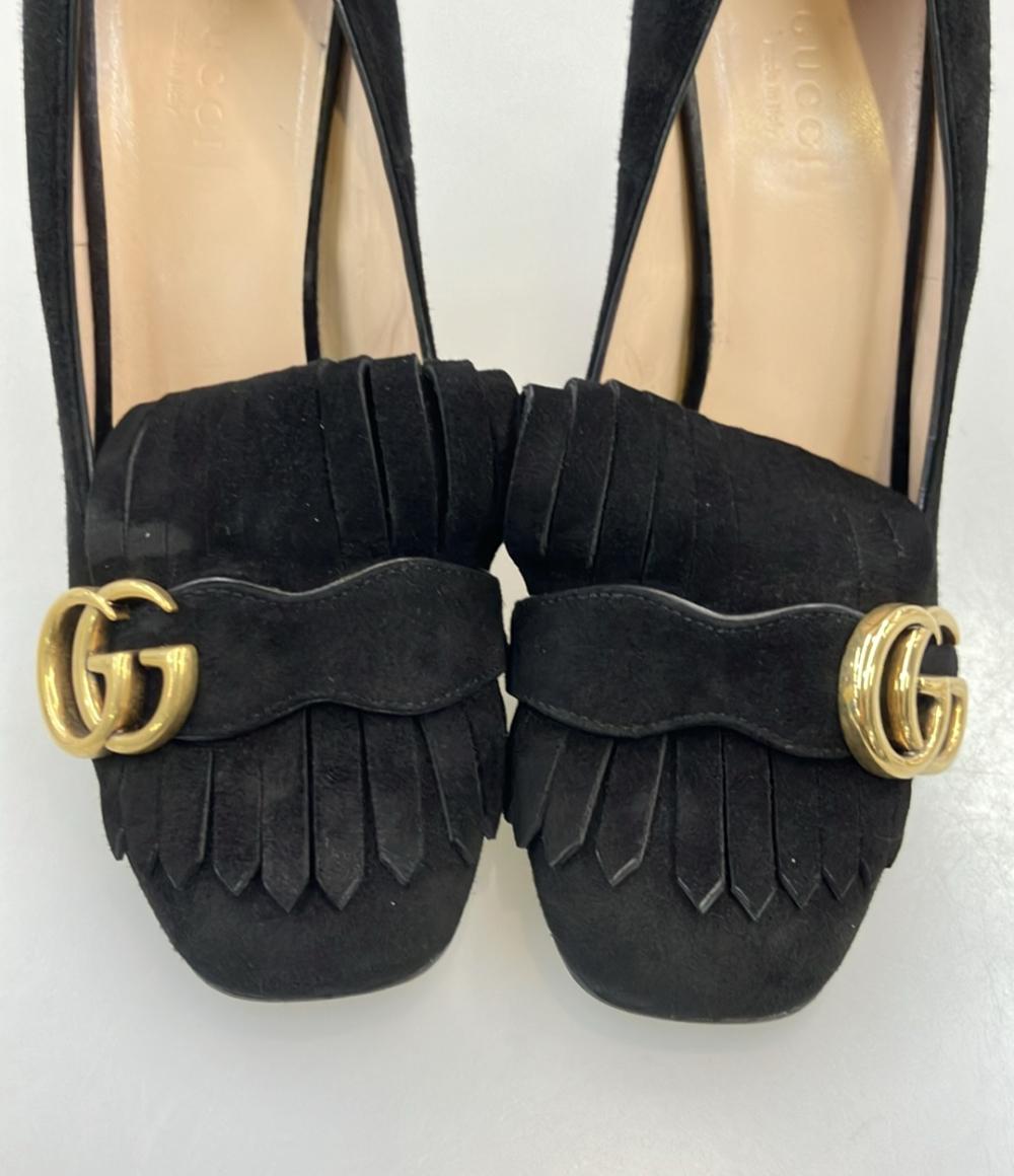 GUCCI GGマーモントヒールパンプス レディース SIZE 37 (24cm) グッチ