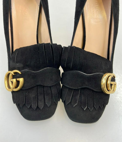 GUCCI GGマーモントヒールパンプス レディース SIZE 37 (24cm) グッチ