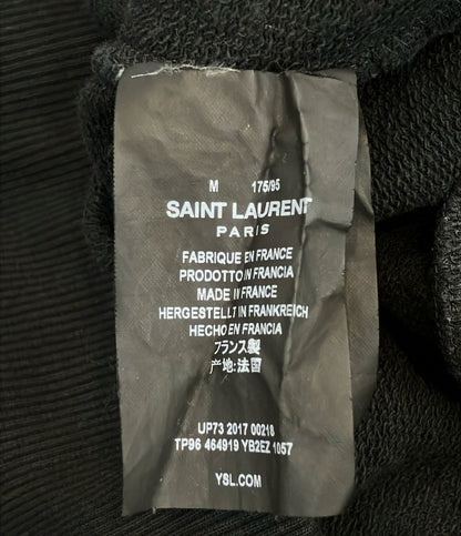 SAINT LAURENT PARIS クロップド丈 スウェット レディース SIZE M サンローランパリ
