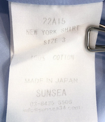 サンシー  長袖シャツ      メンズ SIZE 3 (L) SUNSEA